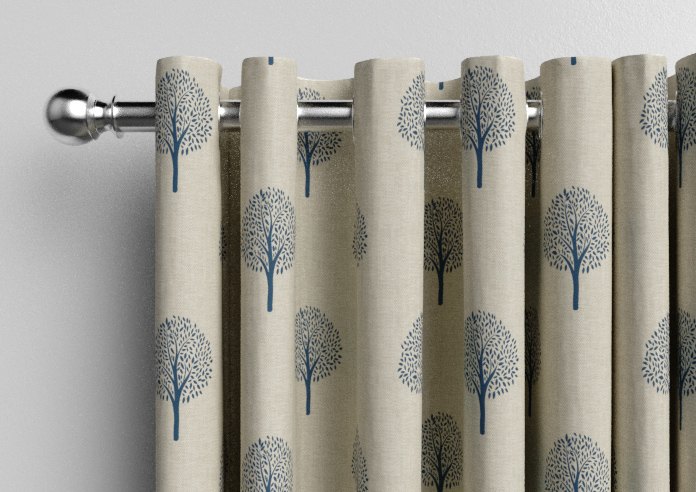 Emily Bond Yew Tree, Navy - Made to Measure Curtains - Image 12